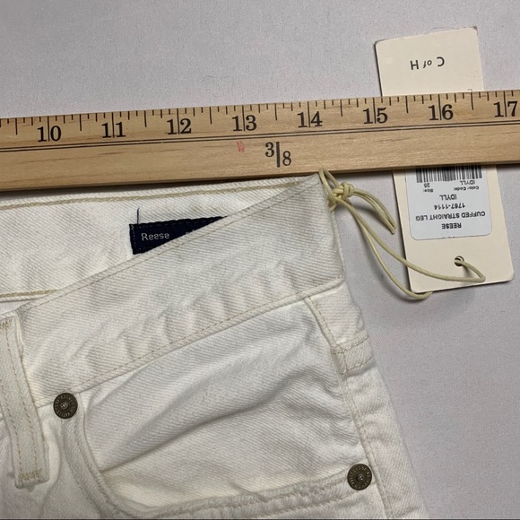 citizens of humanity reese cuffed straight leg jeans